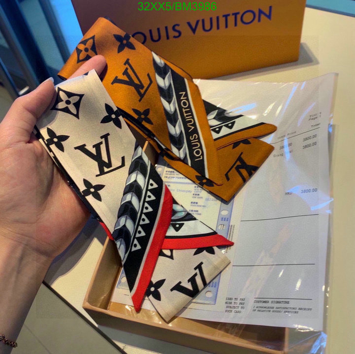 the best quality replica Louis Vuitton Replica Scarf LV Code: BM3986