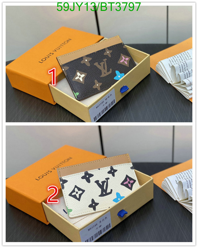 top Louis Vuitton 5A Best Replica Wallet LV Code: BT3797