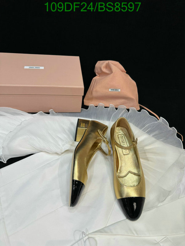 the highest quality fake Sell High Replica MiuMiu ​Shoes Code: BS8597