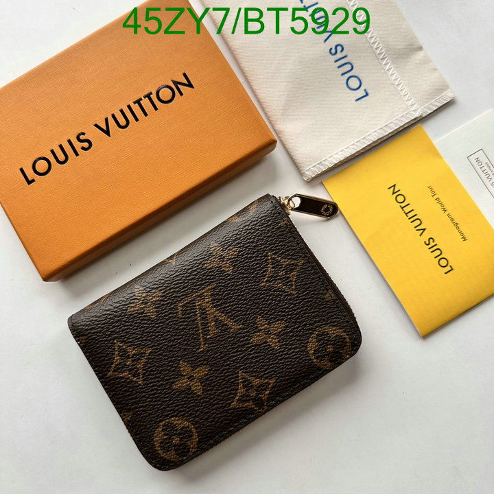2024 aaaaa replica 1st copy DHgate Good Quality Louis Vuitton Wallet LV Code: BT5929