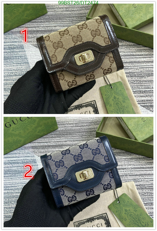 counter quality The Best Fake Gucci Wallet Code: DT2474