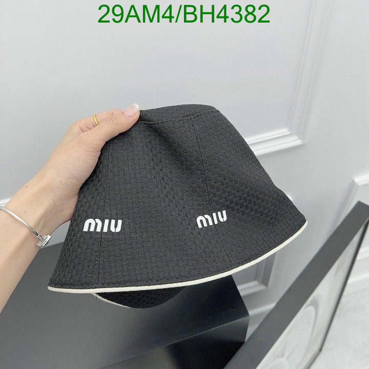 sale outlet online Exquisite Replica MiuMiu Hat Code: BH4382