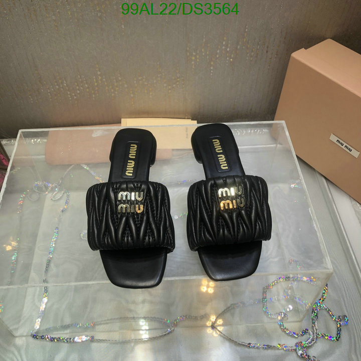 replica 2024 perfect luxury Sell High Replica MiuMiu ​Shoes Code: DS3564