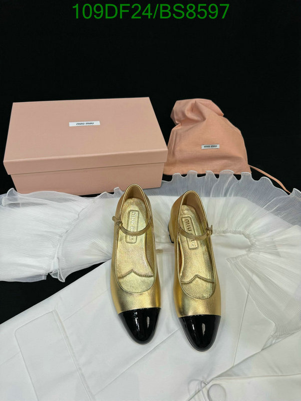 the highest quality fake Sell High Replica MiuMiu ​Shoes Code: BS8597