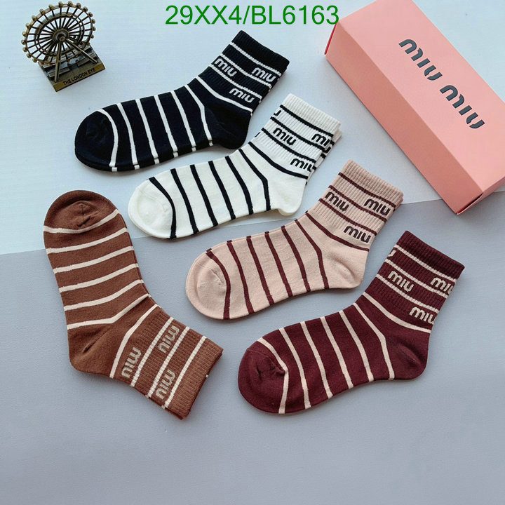sellers online 1:1 Quality Replica Miu Miu Socks Code: BL6163
