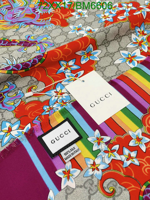 buy replica Gucci Counter Quality Replica Scarf Code: BM6606