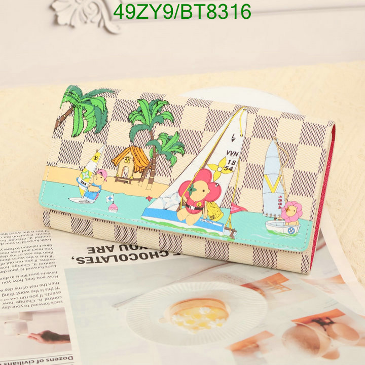 aaaaa Quality AAA+ Replica Louis Vuitton Wallet LV Code: BT8316