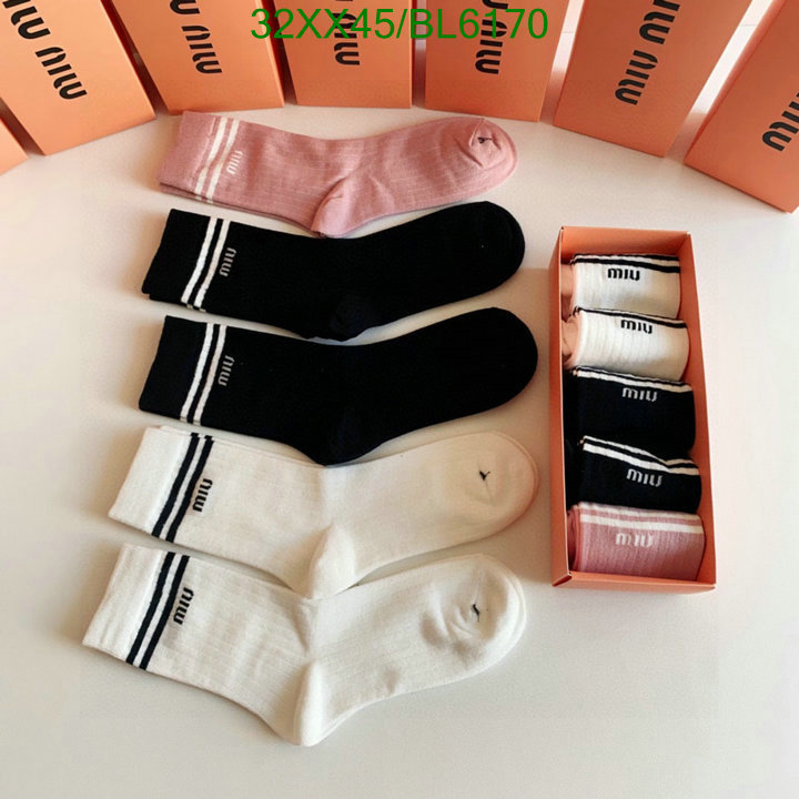 buy 2024 replica 1:1 Quality Replica Miu Miu Socks Code: BL6170