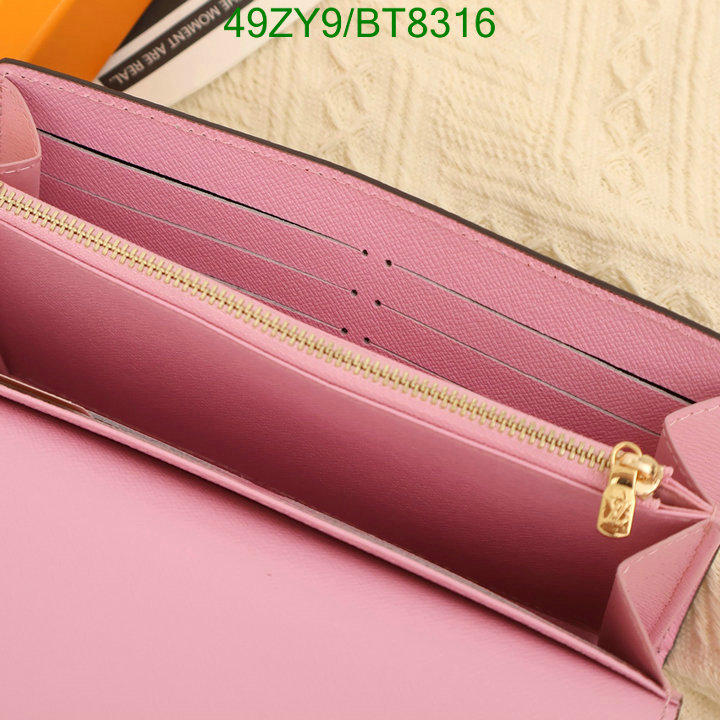 aaaaa Quality AAA+ Replica Louis Vuitton Wallet LV Code: BT8316