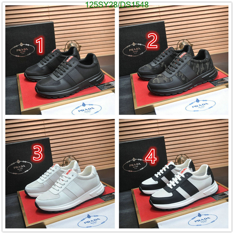 aaaaa YUPOO-Prada Replica Men's Shoes Code: DS1548