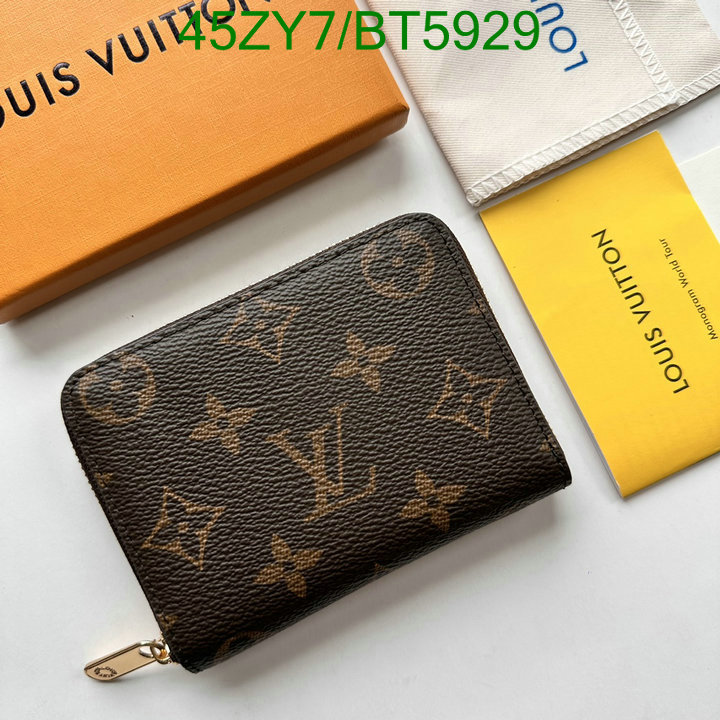 2024 aaaaa replica 1st copy DHgate Good Quality Louis Vuitton Wallet LV Code: BT5929