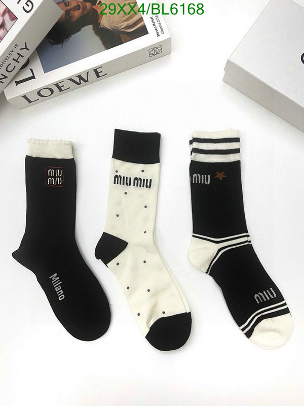 luxury cheap replica 1:1 Quality Replica Miu Miu Socks Code: BL6168