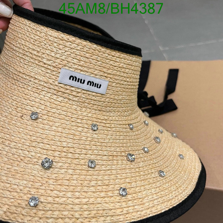 what 1:1 replica Exquisite Replica MiuMiu Hat Code: BH4387