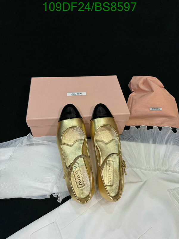 the highest quality fake Sell High Replica MiuMiu ​Shoes Code: BS8597