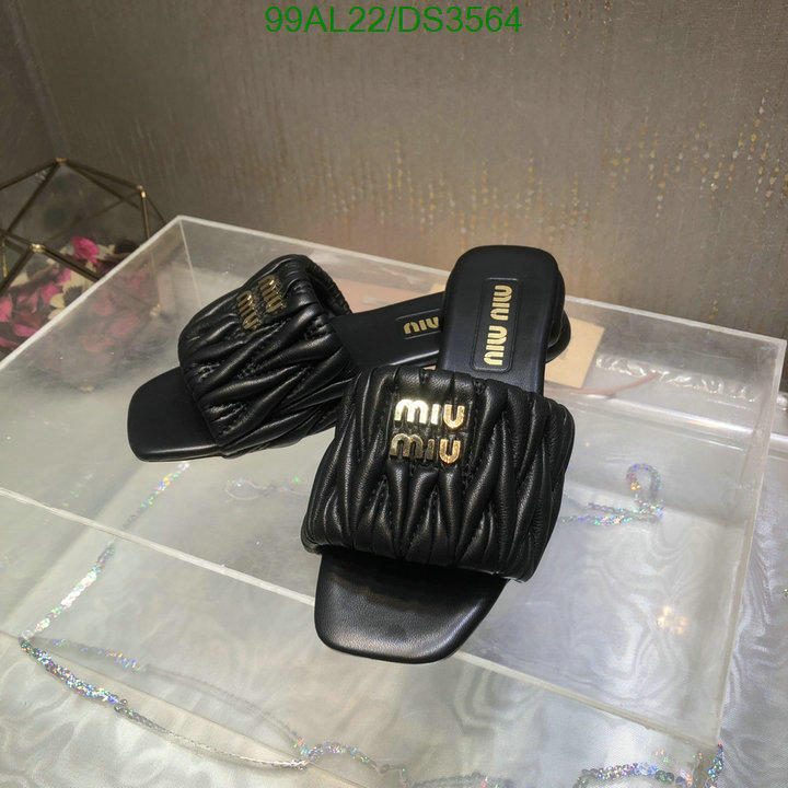 replica 2024 perfect luxury Sell High Replica MiuMiu ​Shoes Code: DS3564