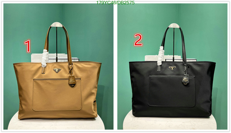 replica 2024 perfect luxury Top High Replica Prada Bag Code: DB2575