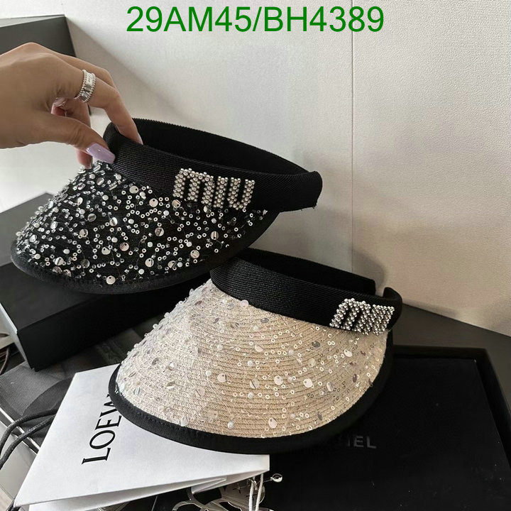 where can you buy a replica Exquisite Replica MiuMiu Hat Code: BH4389