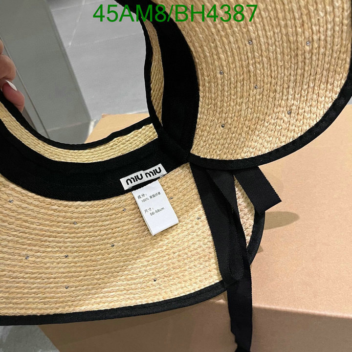 what 1:1 replica Exquisite Replica MiuMiu Hat Code: BH4387