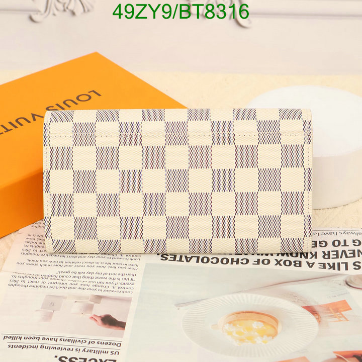 aaaaa Quality AAA+ Replica Louis Vuitton Wallet LV Code: BT8316