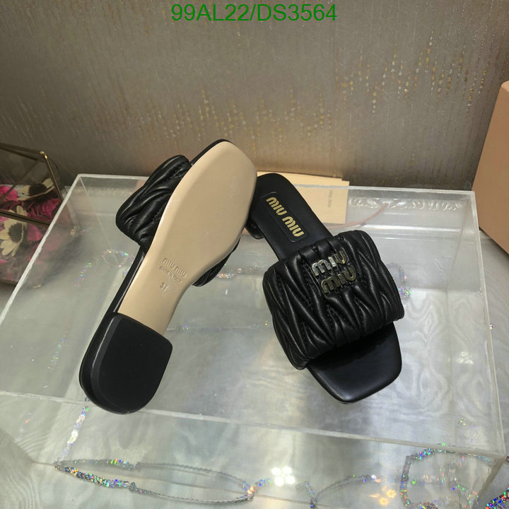 replica 2024 perfect luxury Sell High Replica MiuMiu ​Shoes Code: DS3564