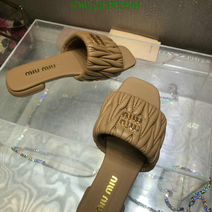 replica 2024 perfect luxury Sell High Replica MiuMiu ​Shoes Code: DS3564