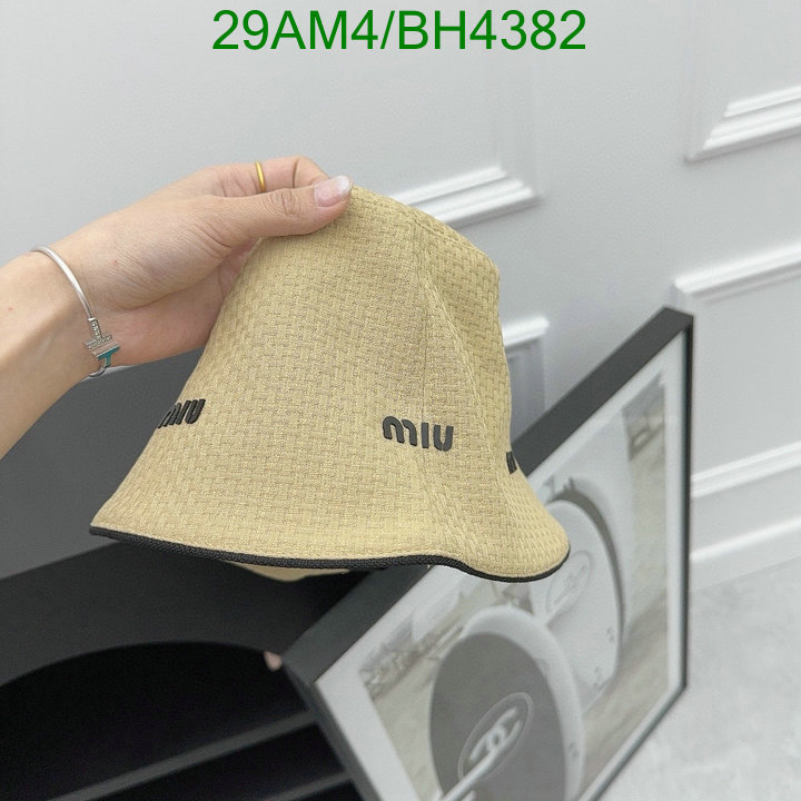 sale outlet online Exquisite Replica MiuMiu Hat Code: BH4382