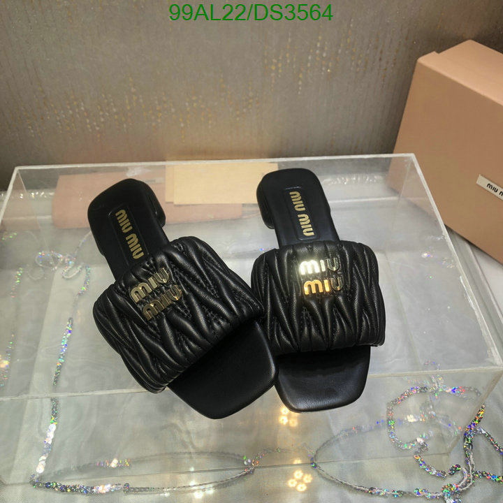 replica 2024 perfect luxury Sell High Replica MiuMiu ​Shoes Code: DS3564