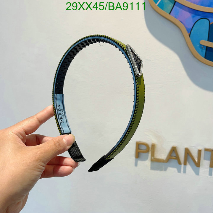 from china Luxury Replicas Prada Headband Code: BA9111