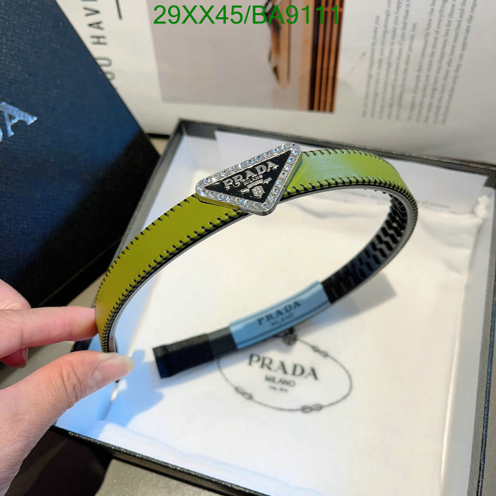 from china Luxury Replicas Prada Headband Code: BA9111