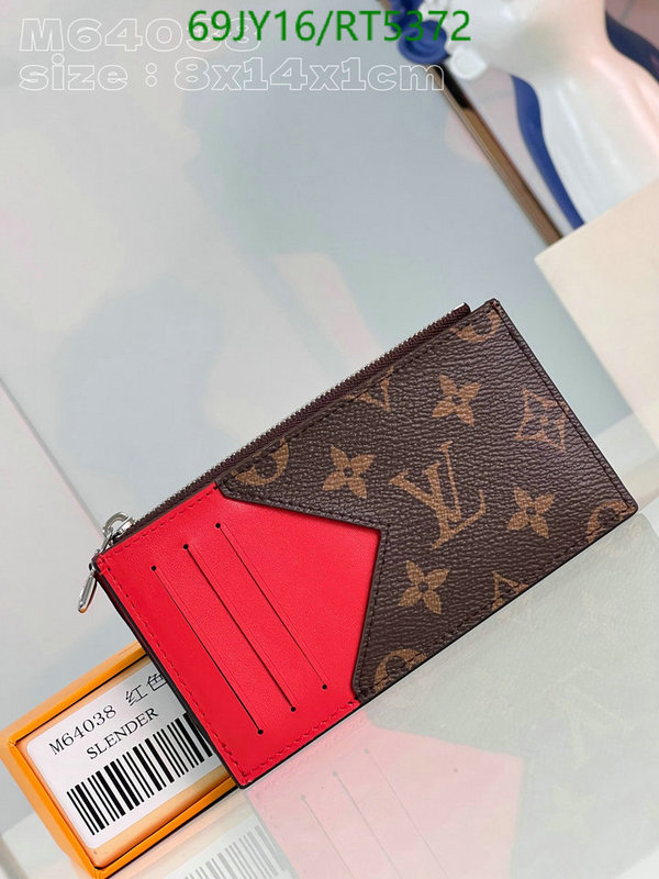 copy Top Quality Replica Louis Vuitton Wallet LV Code: RT5372