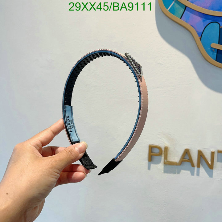 from china Luxury Replicas Prada Headband Code: BA9111