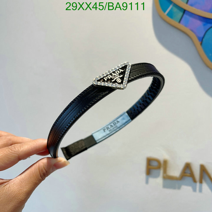 from china Luxury Replicas Prada Headband Code: BA9111