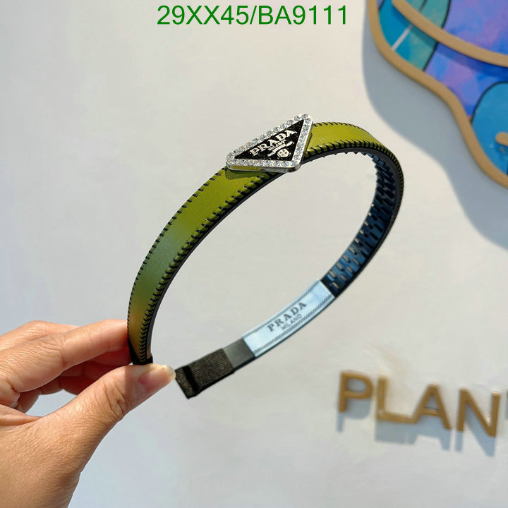 from china Luxury Replicas Prada Headband Code: BA9111