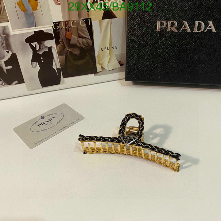 high-end designer Luxury Replicas Prada Headband Code: BA9112