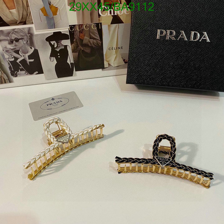 high-end designer Luxury Replicas Prada Headband Code: BA9112