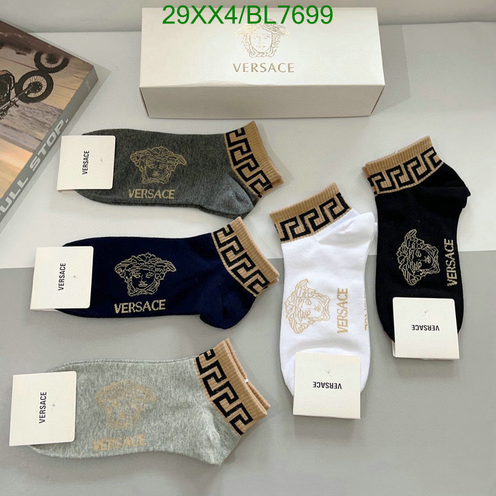 copy aaaaa 1:1 Replica Versace Replica Socks Code: BL7699