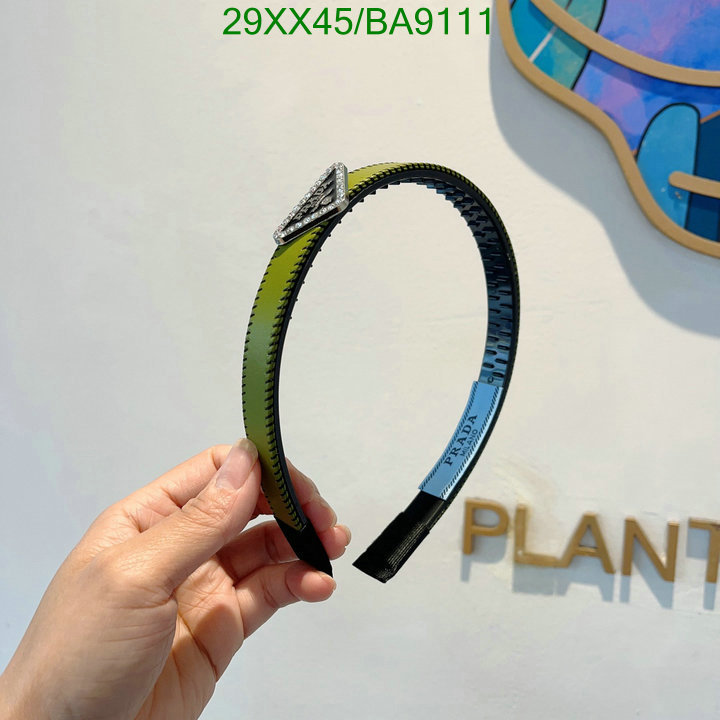 from china Luxury Replicas Prada Headband Code: BA9111