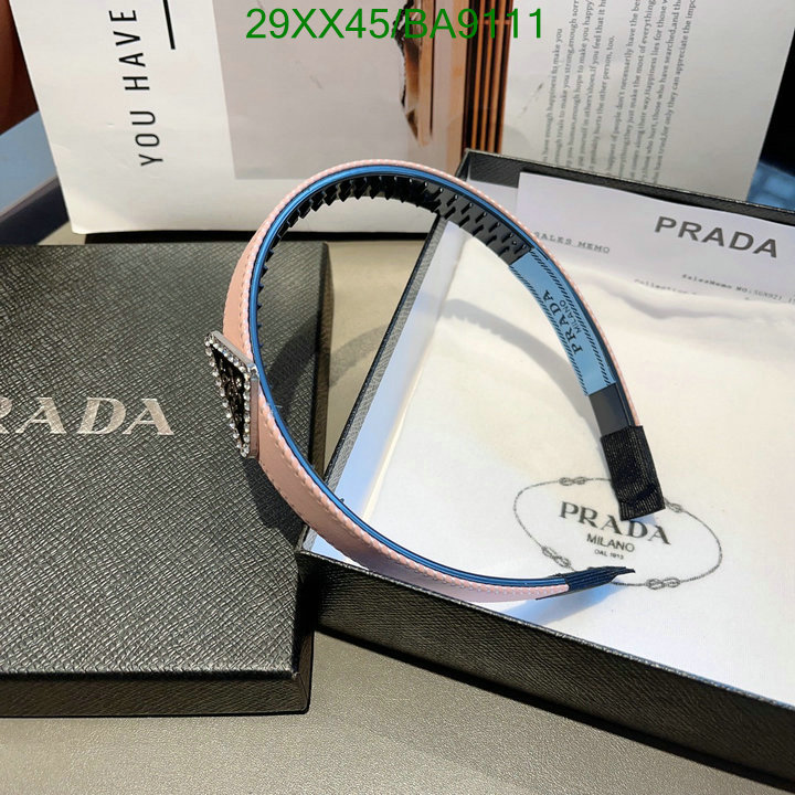 from china Luxury Replicas Prada Headband Code: BA9111