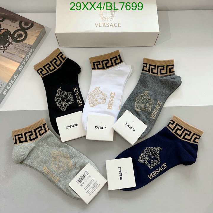 copy aaaaa 1:1 Replica Versace Replica Socks Code: BL7699