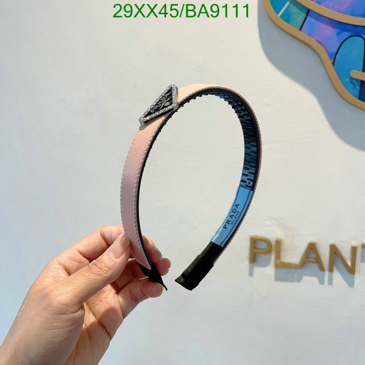 from china Luxury Replicas Prada Headband Code: BA9111