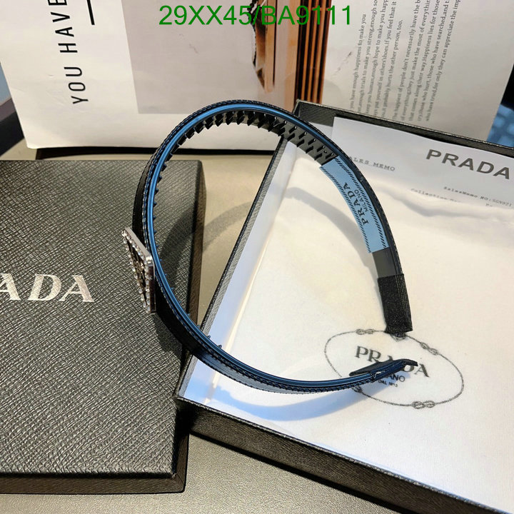 from china Luxury Replicas Prada Headband Code: BA9111