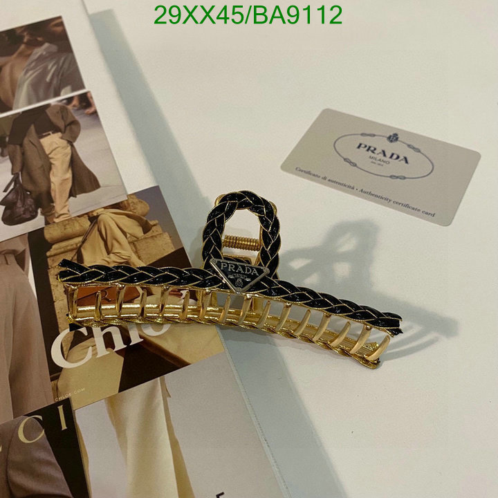 high-end designer Luxury Replicas Prada Headband Code: BA9112