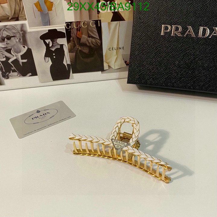 high-end designer Luxury Replicas Prada Headband Code: BA9112