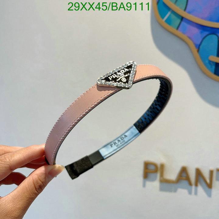 from china Luxury Replicas Prada Headband Code: BA9111