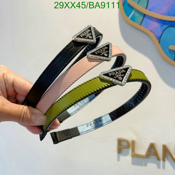 from china Luxury Replicas Prada Headband Code: BA9111