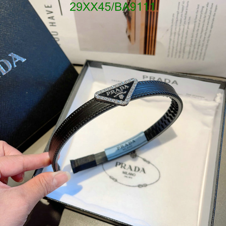 from china Luxury Replicas Prada Headband Code: BA9111