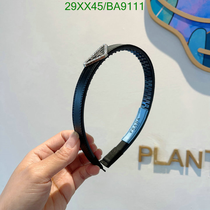 from china Luxury Replicas Prada Headband Code: BA9111