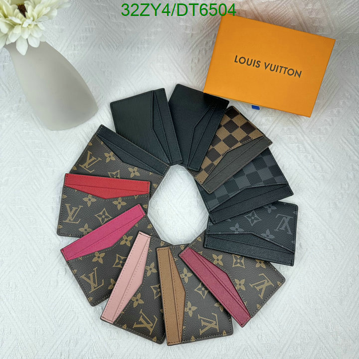 1:1 replica wholesale YUPOO-Louis Vuitton AAA+ Replica Wallet LV Code: DT6504