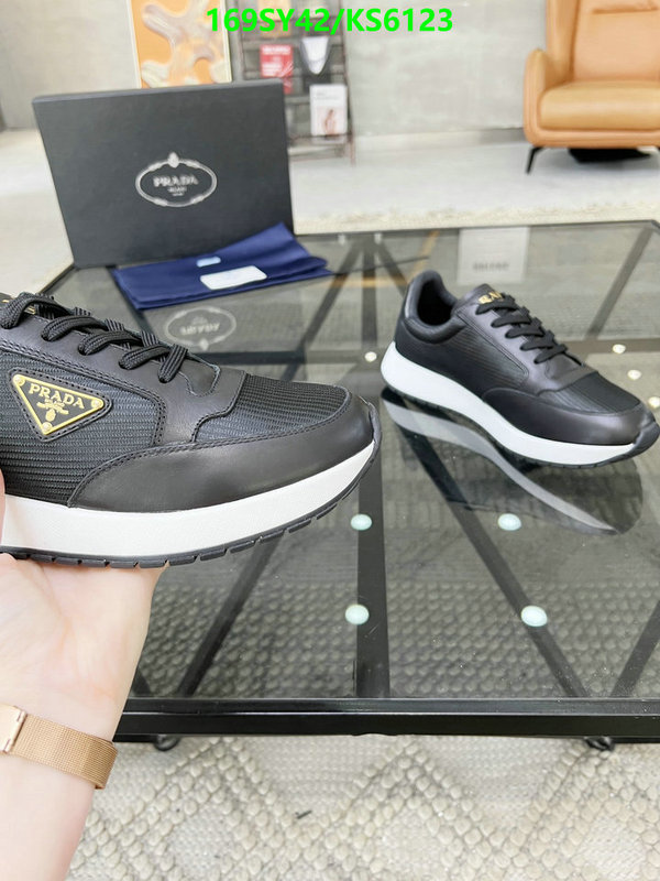 the best affordable Designer Fake Prada Men's Shoes Code: KS6123