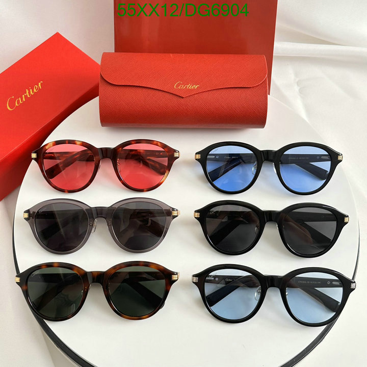 2024 aaaaa replica 1st copy Replica Online Cartier Glasses Code: DG6904